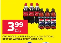 Rexall COCA-COLA or PEPSI offer