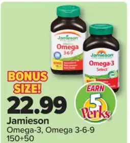 PharmaChoice Jamieson Omega-3, Omega 3-6-9 offer