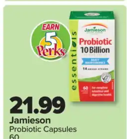 PharmaChoice Jamieson Probiotic Capsules offer