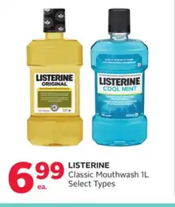 Rexall LISTERINE Classic Mouthwash offer