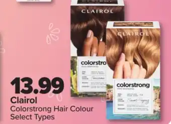 PharmaChoice Clairol Colorstrong Hair Colour offer