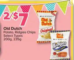 PharmaChoice Old Dutch Potato, Ridgies Chips offer