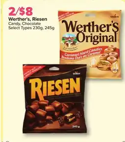 PharmaChoice Werther's, Riesen Candy, Chocolate offer