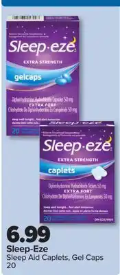 PharmaChoice Sleep-Eze Sleep Aid Caplets Gel Caps offer