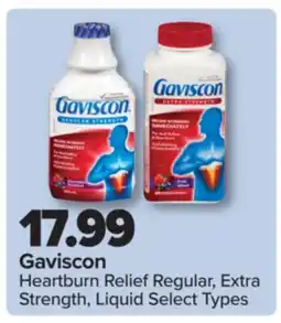PharmaChoice Gaviscon Heartburn Relief Regular, Extra Strength, Liquid offer