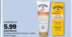 PharmaChoice Gold Bond Eczema, Anti-Itch Cream, Lotion offer