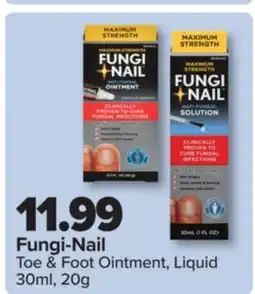 PharmaChoice Fungi-Nail Toe & Foot Ointment, Liquid offer
