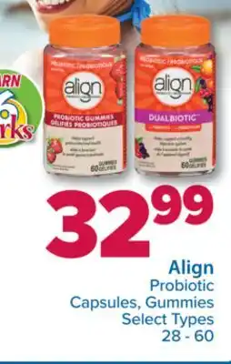 PharmaChoice Align Probiotic Capsules, Gummies offer