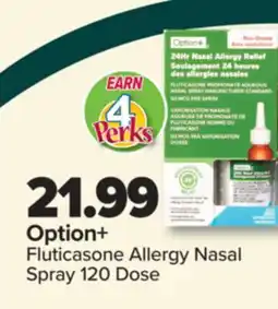 PharmaChoice Option+ Allergy Nasal Spray offer