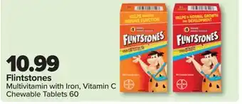 PharmaChoice Flintstones Multivitamin with Iron, Vitamin C Chewable Tablets offer