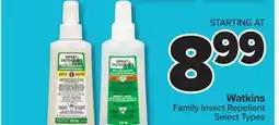 PharmaChoice Watkins Family Insect Repellent offer