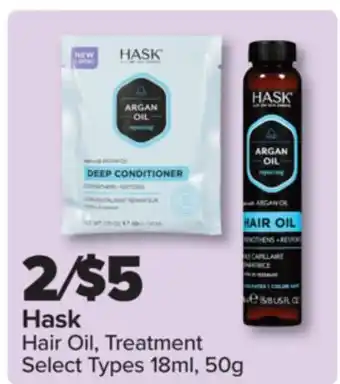 PharmaChoice Hask Hair Oil, Treatment offer