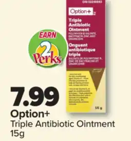 PharmaChoice Option+ Triple Antibiotic Ointment offer