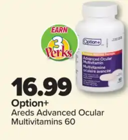 PharmaChoice Option+ Areds Advanced Ocular Multivitamins offer