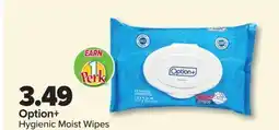 PharmaChoice Option+ Hygienic Moist Wipes offer