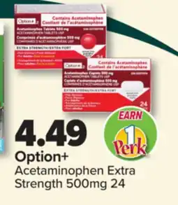 PharmaChoice Option+ Acetaminophen Extra Strength offer
