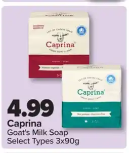 PharmaChoice Caprina Goat's Milk Soap offer