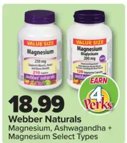 PharmaChoice Webber Naturals Magnesium, Ashwagandha + Magnesium offer