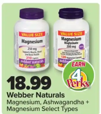 PharmaChoice Webber Naturals Magnesium, Ashwagandha + Magnesium offer