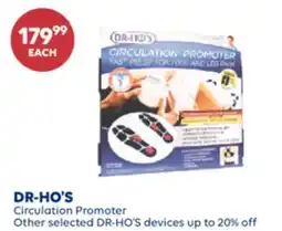 Wellwise by Shoppers DR-HO'S Circulation Promoter offer