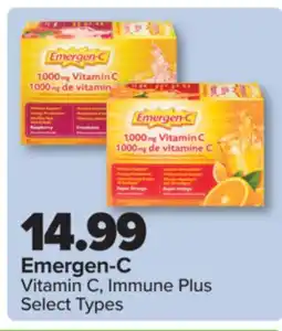 PharmaChoice Emergen-C Vitamin C, Immune Plus offer