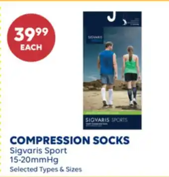 Wellwise by Shoppers Sigvaris Sport COMPRESSION SOCKS offer