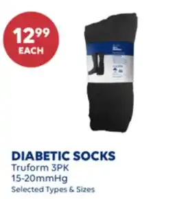 Wellwise by Shoppers TruForm DIABETIC SOCKS offer