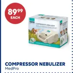 Wellwise by Shoppers MedPro COMPRESSOR NEBULIZER offer