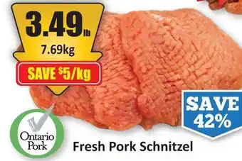 Starsky Fresh Pork Schnitzel offer