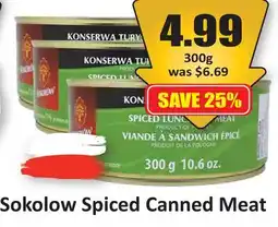 Starsky Sokolow Spiced Canned Meat offer