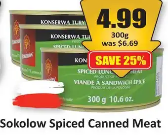 Starsky Sokolow Spiced Canned Meat offer