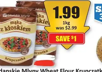 Starsky Gdanskie Mlyny Wheat Flour Krupczatk offer