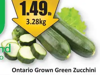 Starsky Ontario Grown Green Zucchini offer