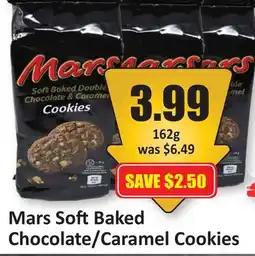 Starsky Mars Soft Baked Chocolate/Caramel Cookies offer
