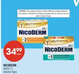 Shoppers Drug Mart NICODERM PATCH offer