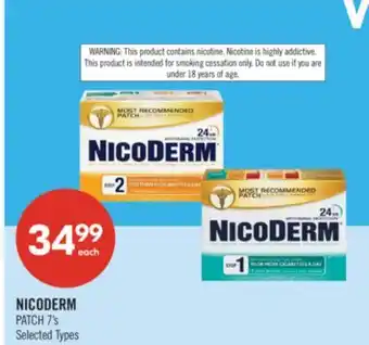 Shoppers Drug Mart NICODERM PATCH offer