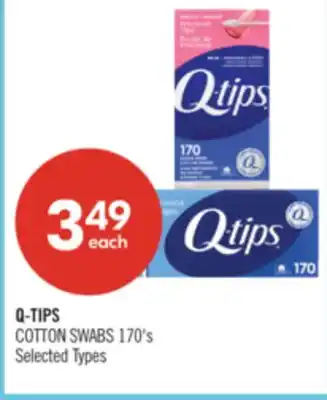 Shoppers Drug Mart Q-TIPS COTTON SWABS offer