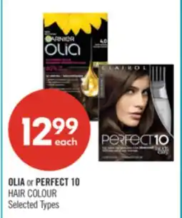 Shoppers Drug Mart OLIA or PERFECT 10 HAIR COLOUR offer