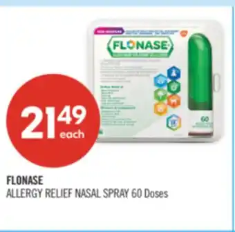 Shoppers Drug Mart FLONASE ALLERGY RELIEF NASAL SPRAY offer
