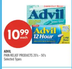 Shoppers Drug Mart ADVIL PAIN RELIEF PRODUCTS offer