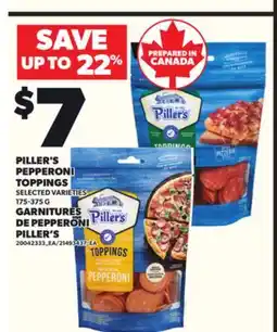 Independent City Market PILLER'S PEPPERONI, 175-375 G offer