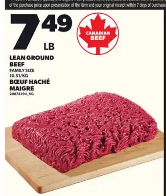 Independent City Market LEAN GROUND BEEF offer