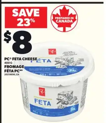 Independent City Market PC FETA CHEESE, 400 G offer