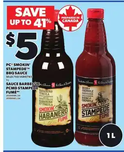 Independent City Market PC SMOKIN' STAMPEDE BBQ SAUCE offer