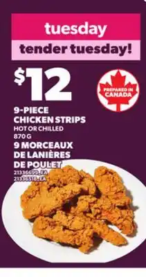 Independent City Market 9-PIECE CHICKEN STRIPS, 870 G offer