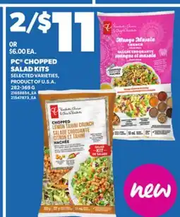 Independent City Market PC CHOPPED SALAD KITS, 282-369 G offer