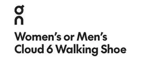 Sport Chek HOKA WOMEN'S OR MEN'S CLOUD 6 WALKING SHOE offer
