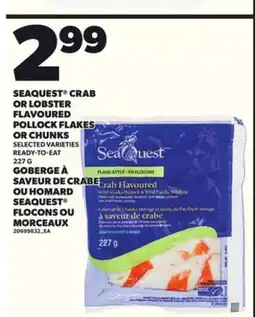 Independent City Market SEAQUEST CRAB OR LOBSTER FLAVOURED POLLOCK FLAKES OR CHUNKS, 227 G offer