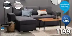 JYSK VEJLBY Sectional sofa bed offer
