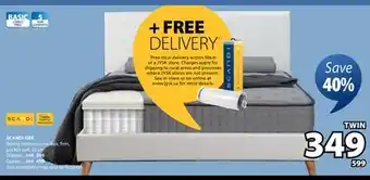 JYSK SCANDI GRE Spring mattress-in-a-box offer